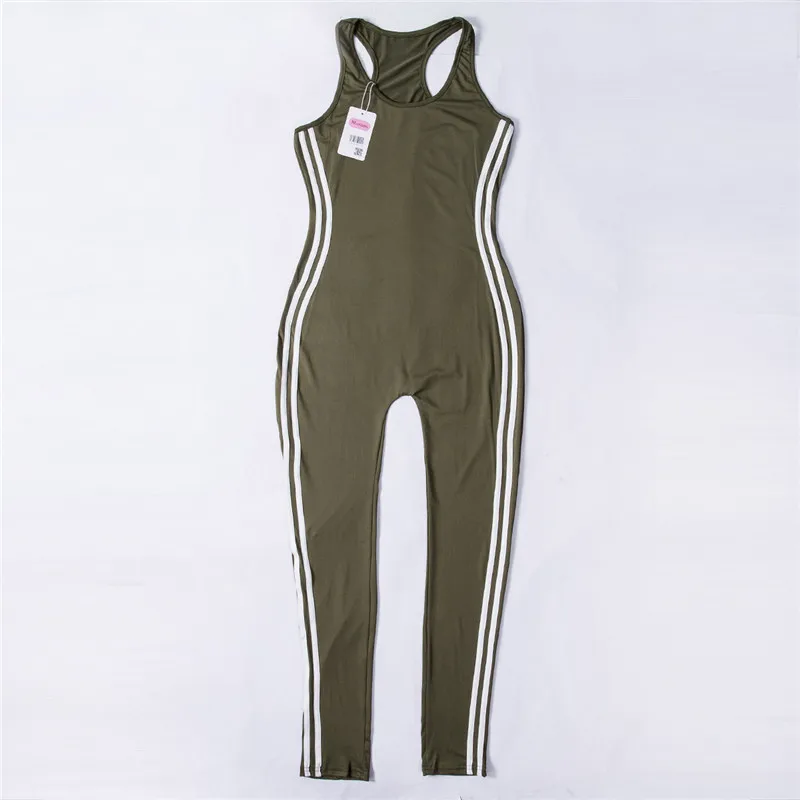 

Sexy Women Yoga Jumpsuit Sports Gym Running Fitness Legging Pants Athletic Sleeveless Romper Tracksuit Workout Clothes