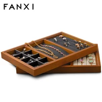 oirlv solid wooden 3 in 1 multifunction jewelry tray jewelry drawer organizer case dresser drawer organizer for accessories
