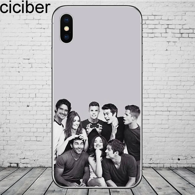 Ciciber Teen Wolf для iPhone 11 Pro Max чехол телефона iphone 8 7 6 6S 5S SE X 7plus 8plus 6plus силиконовый мягкий