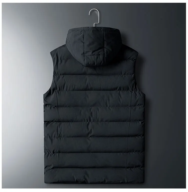 6 видов стилей мужской жилет для рыбалки 5XL 6XL 7XL 8XL максимальная грудь 148 см Новинка осень зима жилет с капюшоном