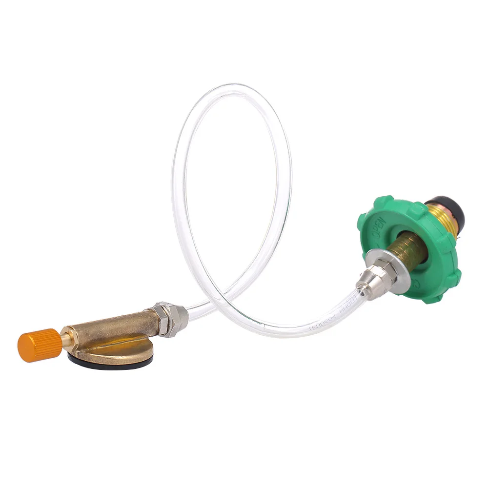 Открытый кемпинг газовая плита пропан Refill адаптер плоская муфта для