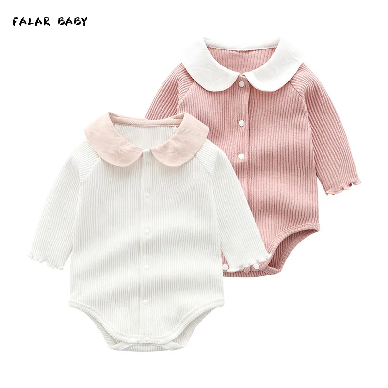 

Cute Baby Girls Clothes Spring Autumn Cotton Long Sleeved Bodysuit Baby Bag Fart Jumpsuit Toddler Outfits Newborn Infant Clothes