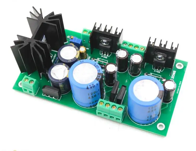 Dual High Voltage Regulator Power Supply board DC Filament PSU PCB / kit fr GG Tube Preamp | Home Theater Amplifiers