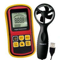 benetech gm8901 digital anemometer wind speed gauge temperature measure 45 ms air volume meter thermometer handhel test tools