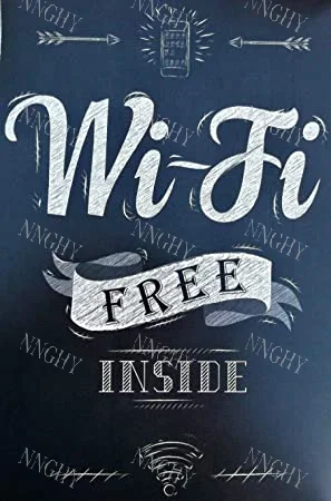 

Оловянные Ретро знаки с бесплатным Wi-Fi, Настенный декор для баров, ресторанов, кафе, пабов на Хэллоуин, Рождество, День благодарения, Подароч...