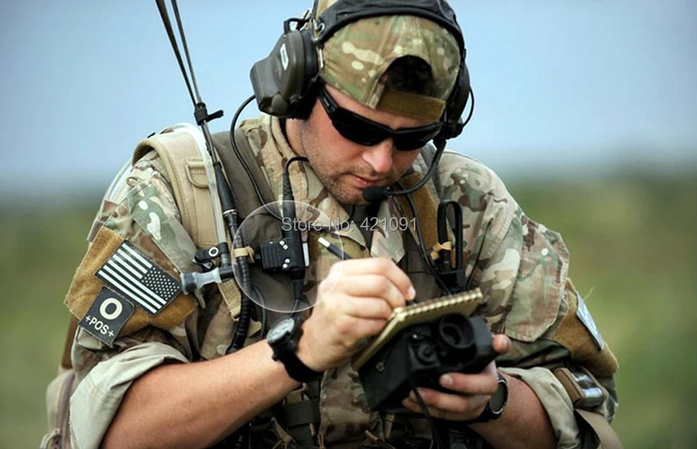Тактическая гарнитура Airsoft U94 PTT для Motorola GP88S GP328 T6200 P6600 P8268 MTP850 T80 Kenwood Baofeng UV-5R UV-S9