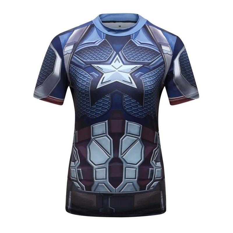 Новая футболка Dames для бодибилдинга Slanke супергероя Union Quantum Snel Droog Overhemd Cody Lundin Merk