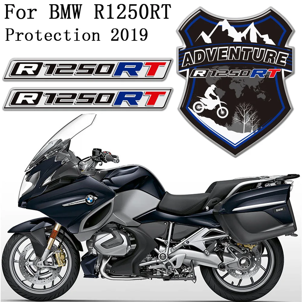 Защитная Наклейка на багажник для BMW R1250RT R 1250 RT алюминиевые Чехлы эмблема логотип