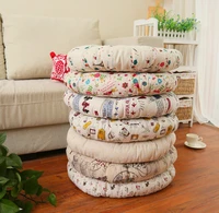 hand thickened floating mat pad plus thick round pad futon pad fabric cotton