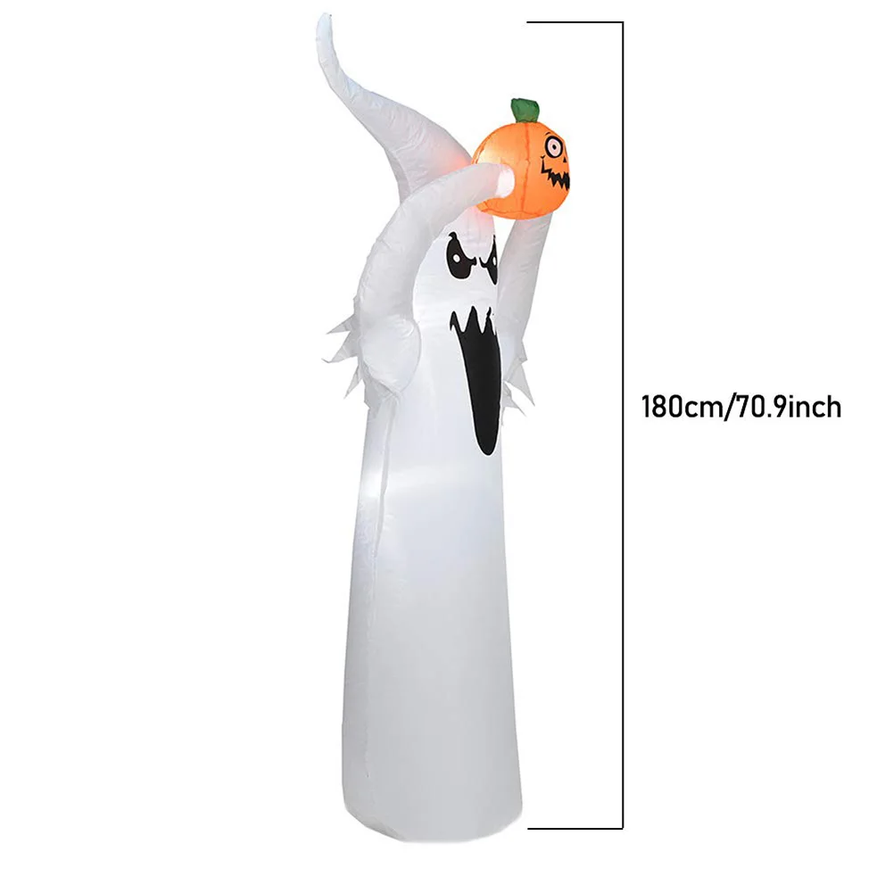 

Halloween Decorations for Home Led Light Inflatable Pumpkin Doll Halloween Horror Props Ghost Air Ball Inflatable Toys