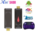ТВ-флешка X96 S400, Android 10,0, Allwinner H313, 4K, 60 кадровс, 2,4 ГГц, Wi-Fi, 2 + 16 Гб