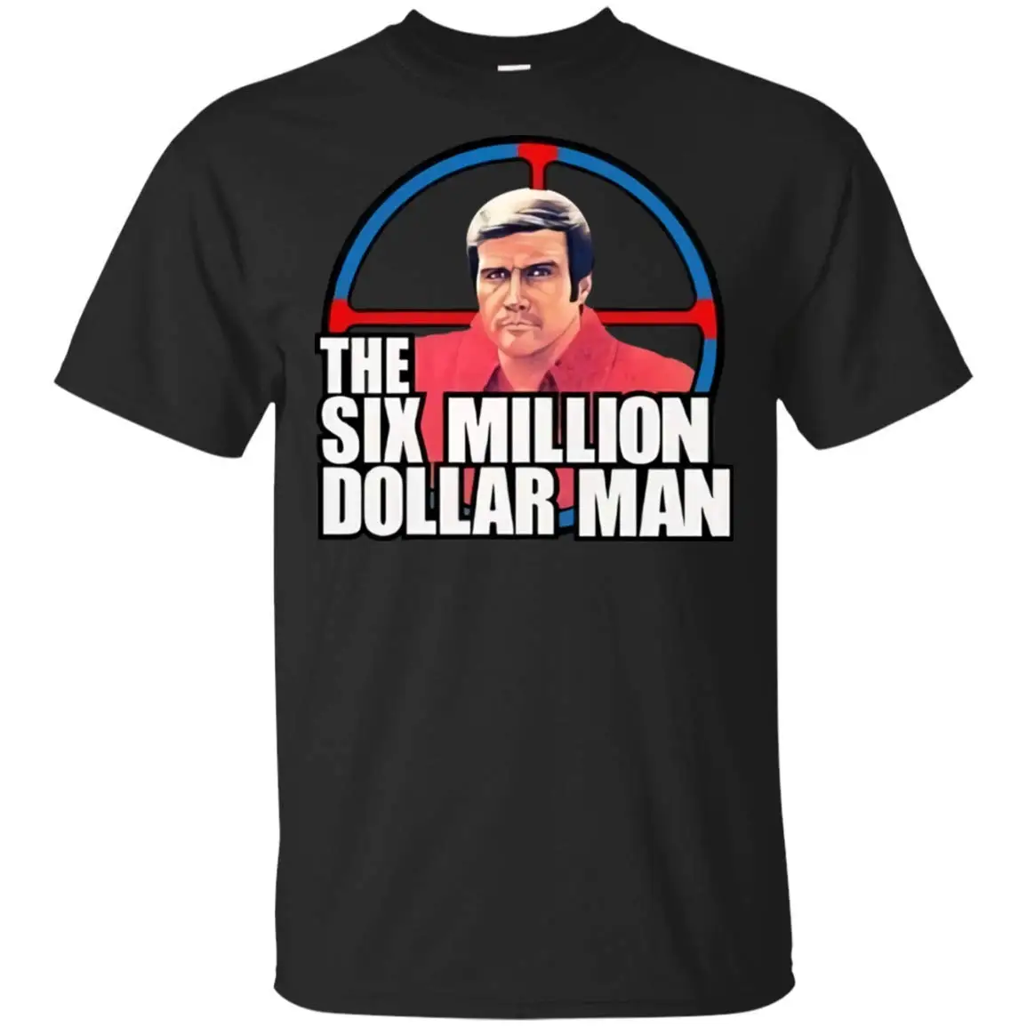 Шесть миллионов долларов человек 70s ТВ шоу Ретро Винтаж хипстер футболка Новинка