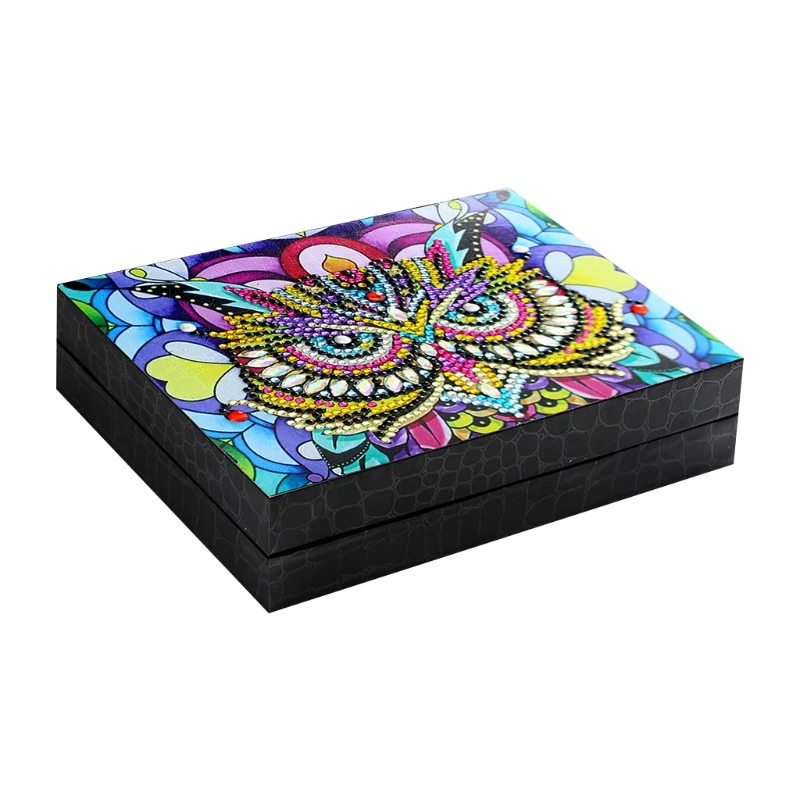 

Jewellery box packaging desktop gift storage organiser ear rings travel portabl P9YF