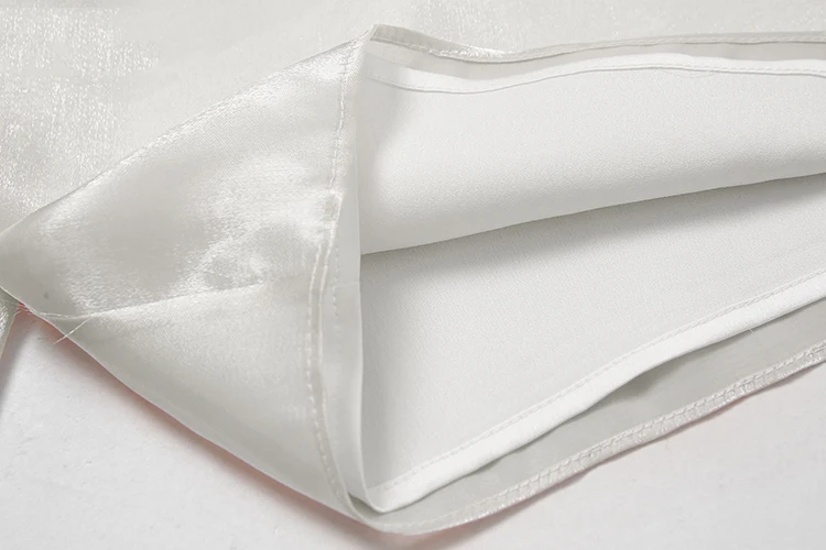 Женский костюм двойка с юбкой модельный из блузки бантом на воротнике и рукавами