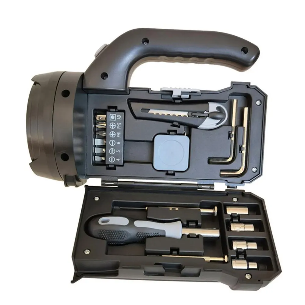 

Screwdriver Set Screwdriver Head Socket Hex Wrench Tool Kit Lighting Flashlight Hardware Tool Set Handle Household Tool Kits