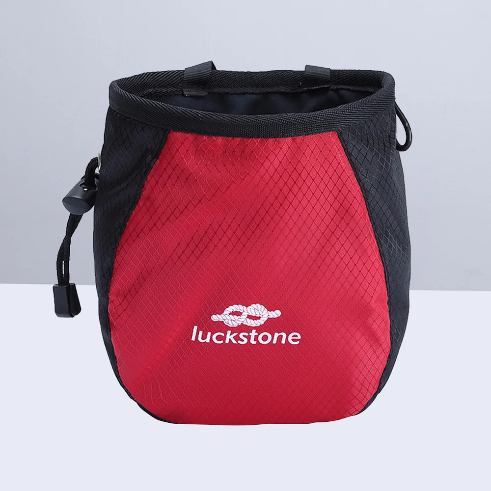 

Сумки для тяжелой атлетики для скалолазания на открытом воздухе с ремнем (красный)