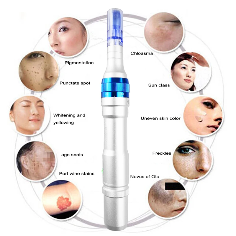 Картридж со штыковыми иглами для Dr pen A6 сменные микроиглами Derma Roller Nano / 12pin 36pin