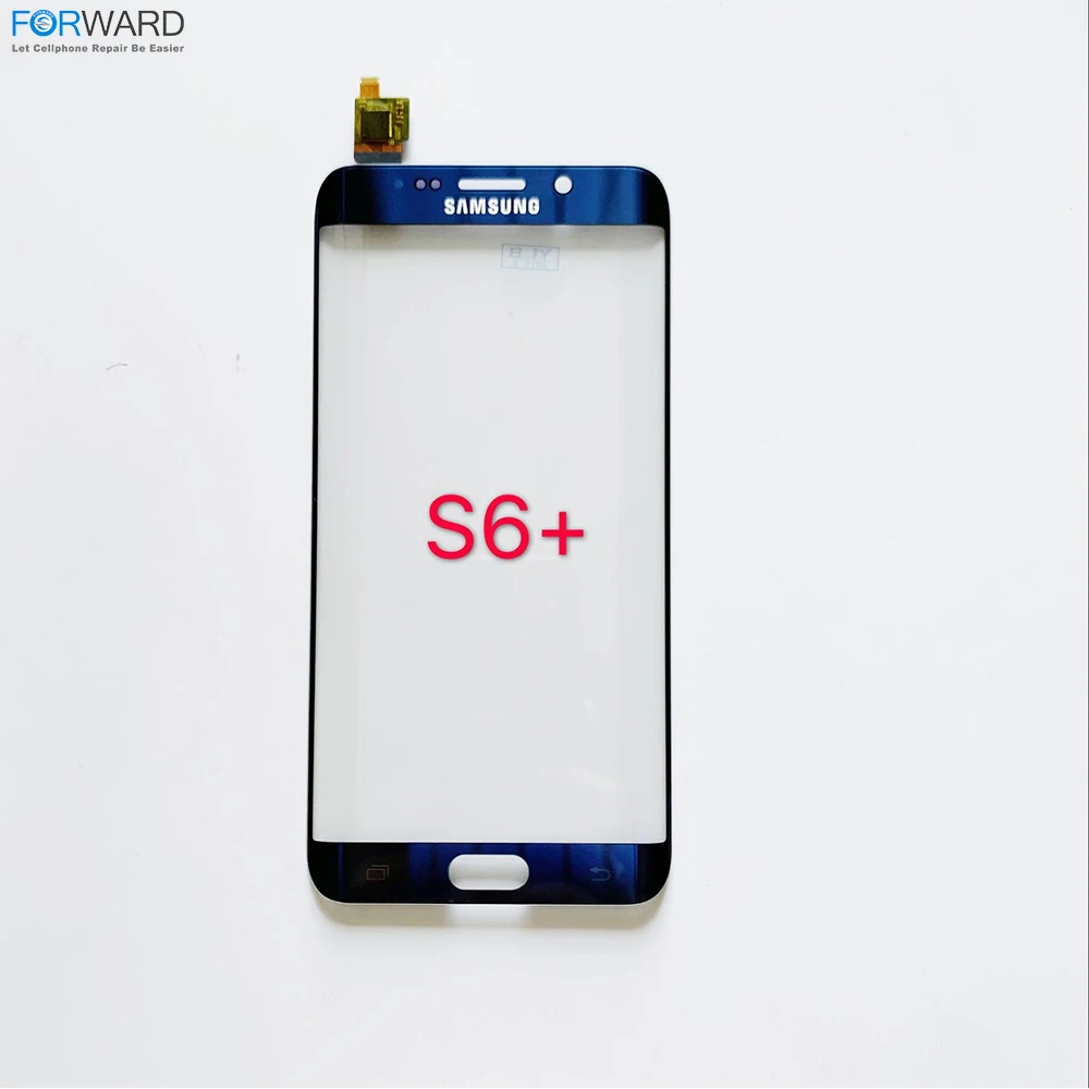 Горячая продажа Замена внешнего стекла для samsung S6 + Edge Ремонт ЖК дисплей сенсорный