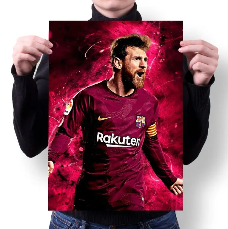 Плакат Лионель Месси № 13 | Дом и сад