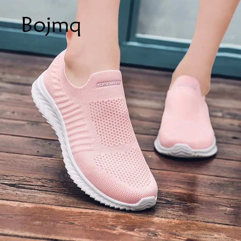 Bojmq Size 35-46 Tenis Feminino Women Tennis Shoes 2020 New Arrived Unisex Light Jogging Sport Shoes Trend Brand Ladies Sneakers