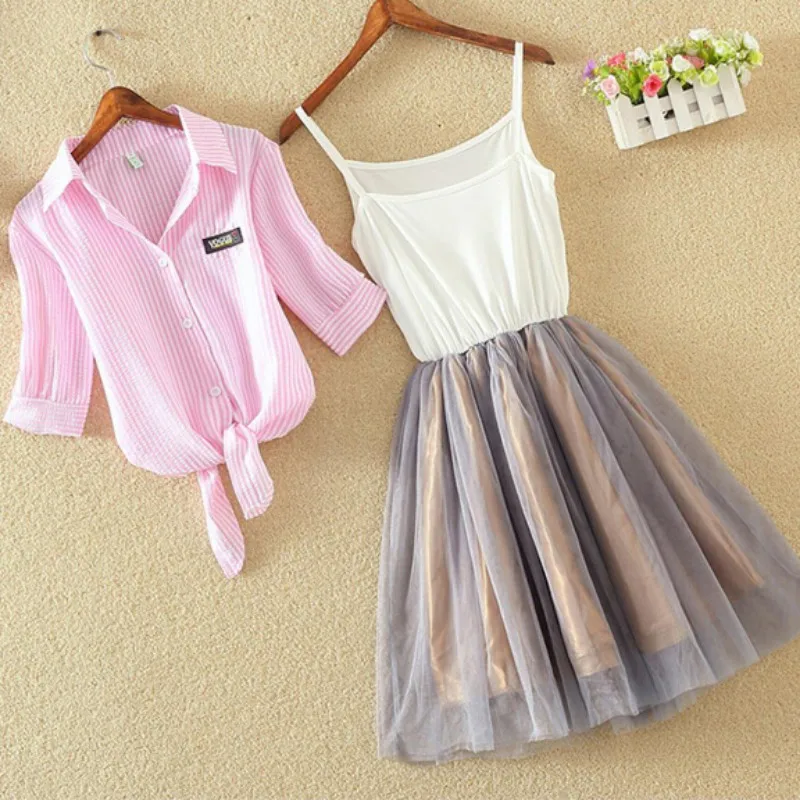 Темно-синие рубашки женские укороченные топы и блузки с узлом спереди летняя