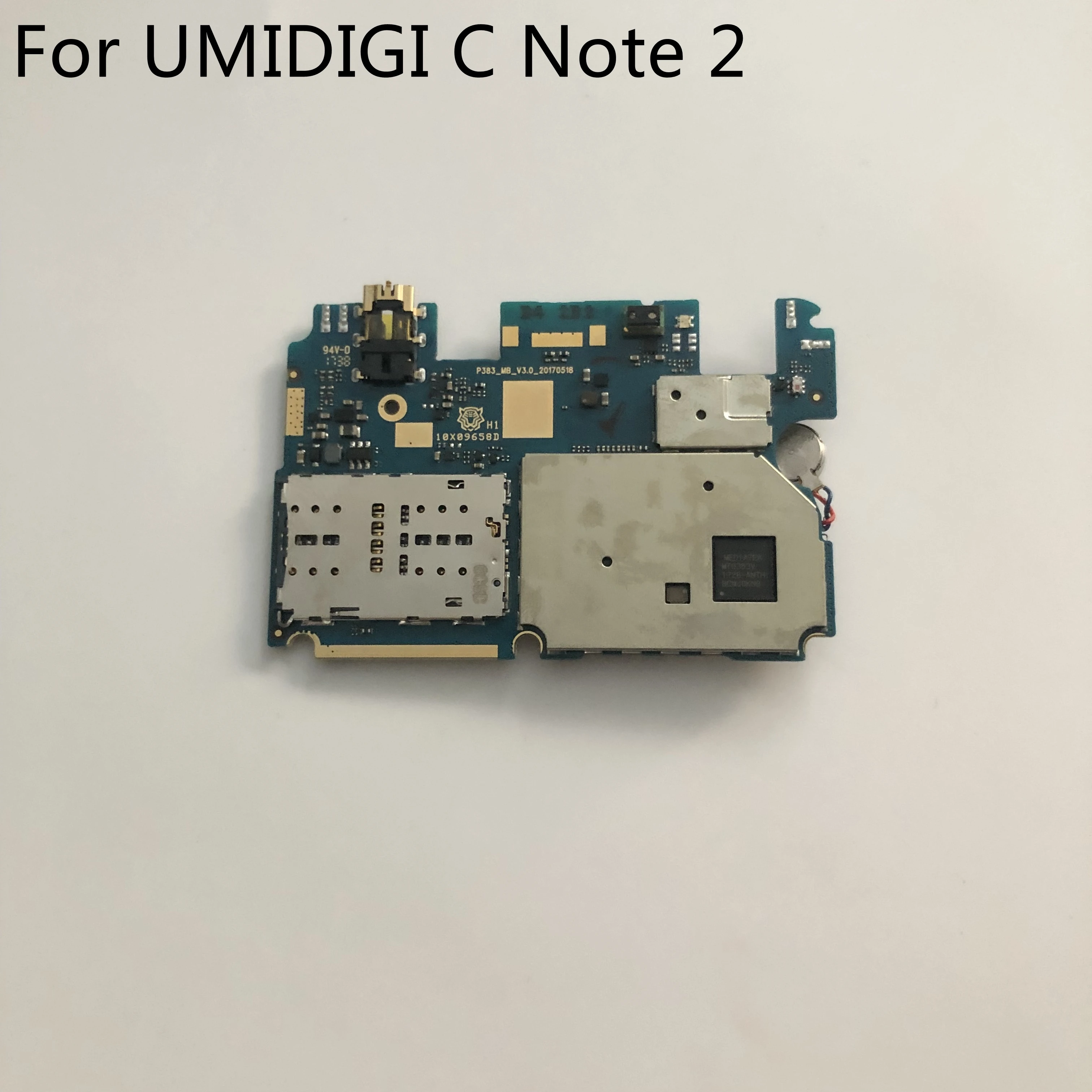 Б/у материнская плата 4 Гб ОЗУ 64 ПЗУ для UMIDIGI C Note 2 MT6737T четырехъядерный 5 дюйма 1920x1080