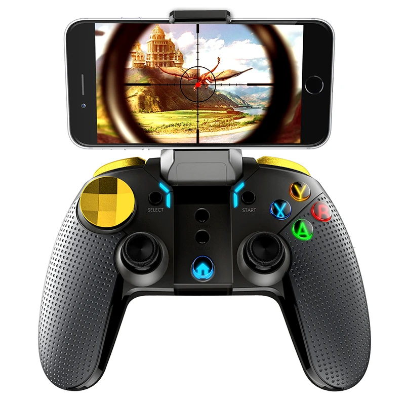 Новый беспроводной джойстик, геймпад для ПК, игровая гарнитура Android, контроллер с поддержкой Bluetooth, держатель для планшетов и ТВ-приставок