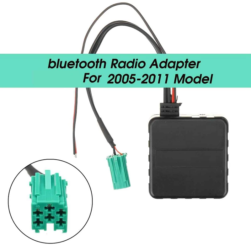 Автомобильный Bluetooth модуль HiFi аудио AUX адаптер кабель 13Pin для Renault 2005-2011 Kenwood