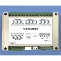 32ntc 32 channel temperature acquisition module ethernet port modbus tcp usb isolation 485 communication industrial control