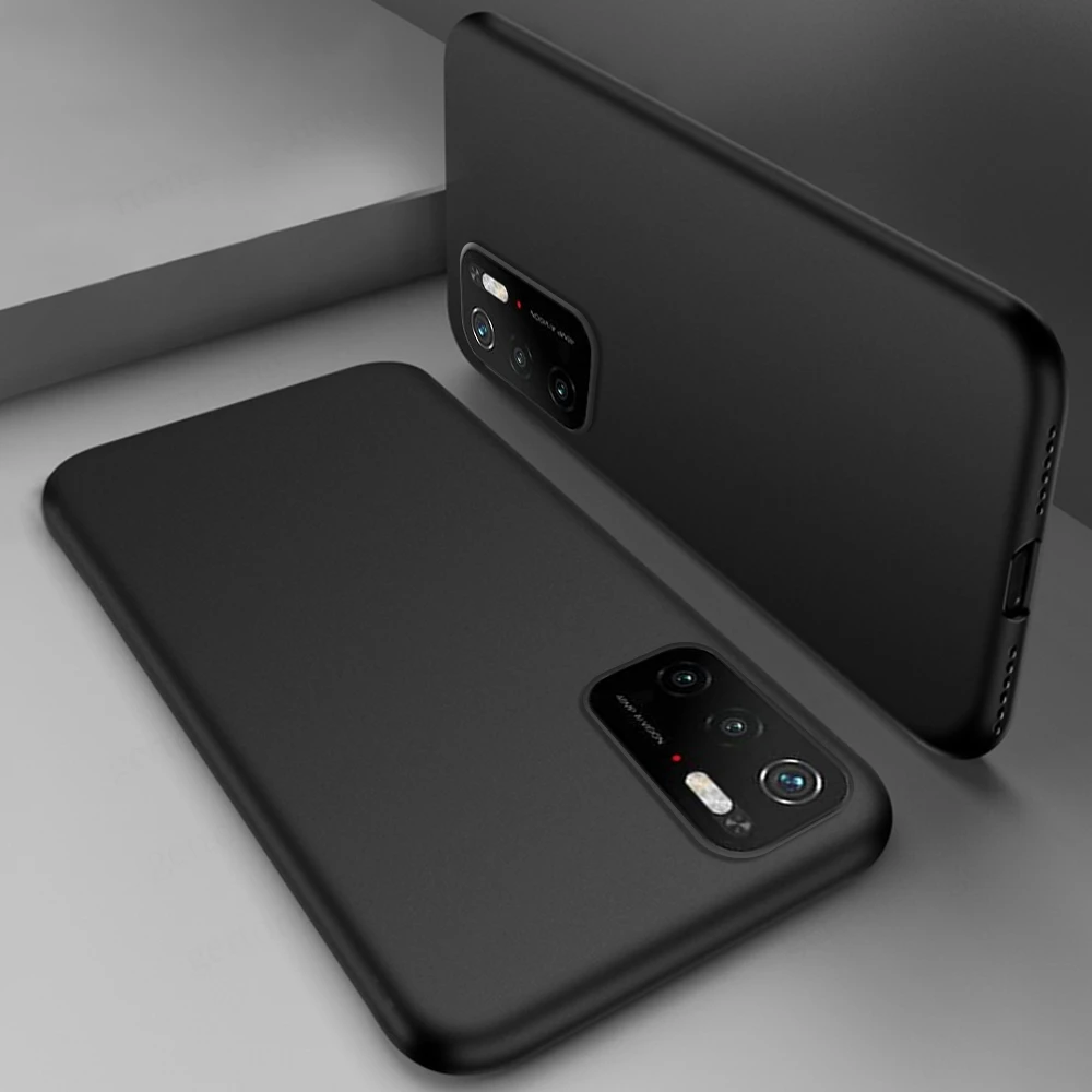 

Soft TPU Matte Case For Xiaomi Poco M3 Pro 5G Cover Thin Black Silicon Phone Case For Xiaomi Poco F3 X3 Pro NFC M3Pro Cover Capa
