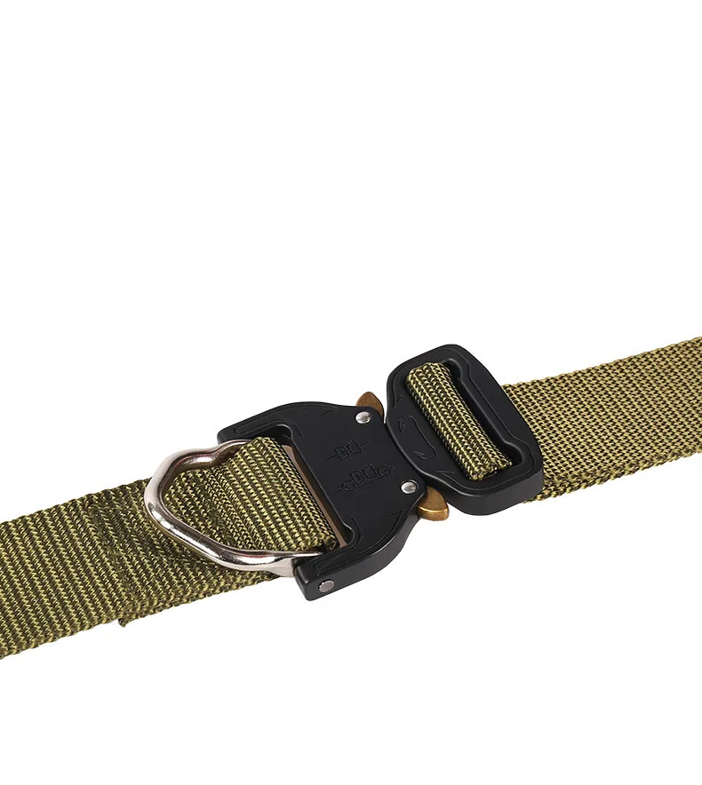 

2021 Tactical belt Military high quality Nylon men's training belt metal multifunctional buckle outdoor sports free shipping