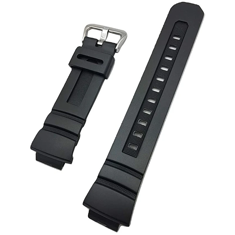 

16mm Black G Shock Style,Watch Band Comfortable Tough, Durable Replacement Wrist Strap (for Men and Women)