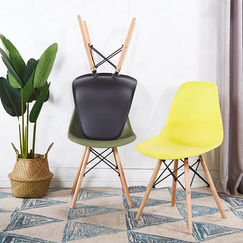 Компьютерное кресло в скандинавском стиле для отдыха офисное со спинкой стол