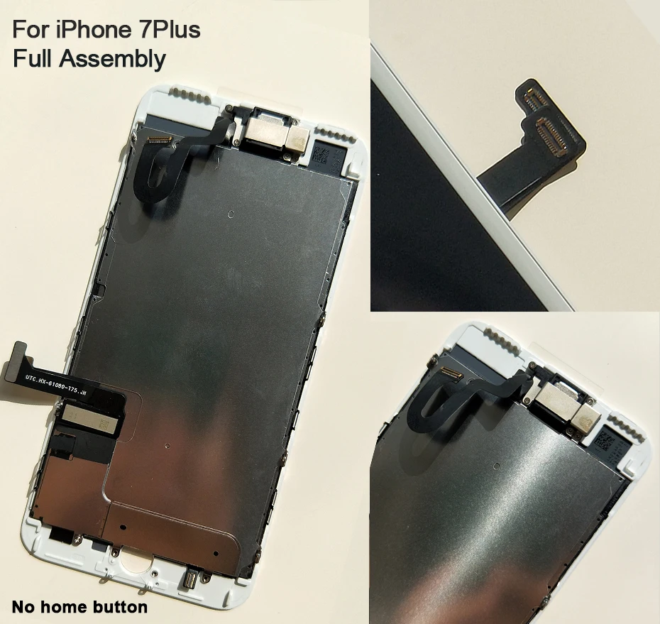 Полный ЖК-дисплей или экран в сборе для iphone 5S 6S 7 7P или для iphone 6 с кнопкой Home и фронтальной камерой