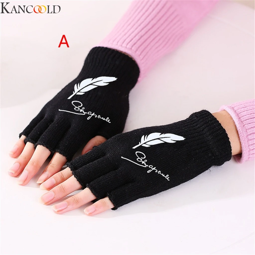 KANCOOLD женские перчатки модные осенние и зимние двойные теплые пятиконечная