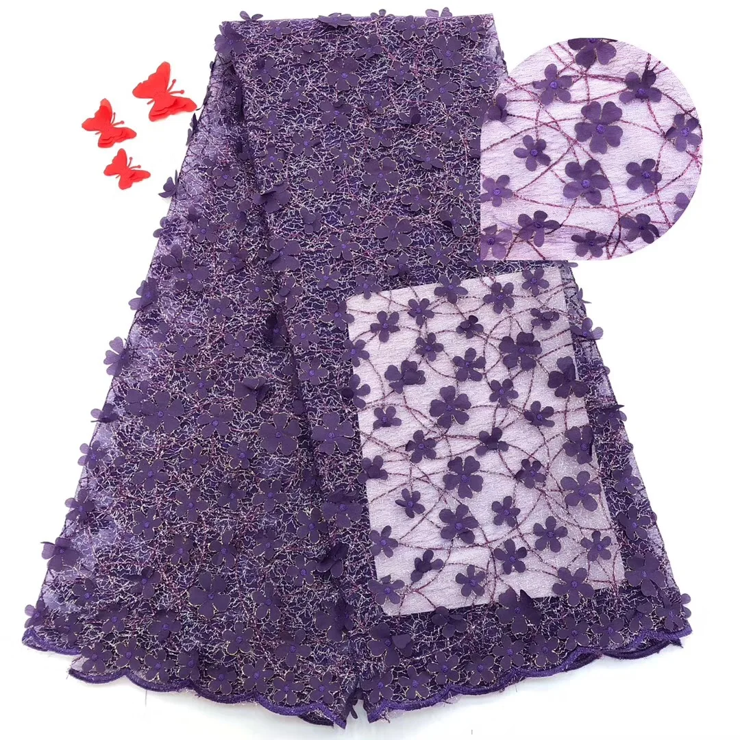 Горячая продажа 100% хлопок африканская сухая кружевная ткань нигерийская 2019