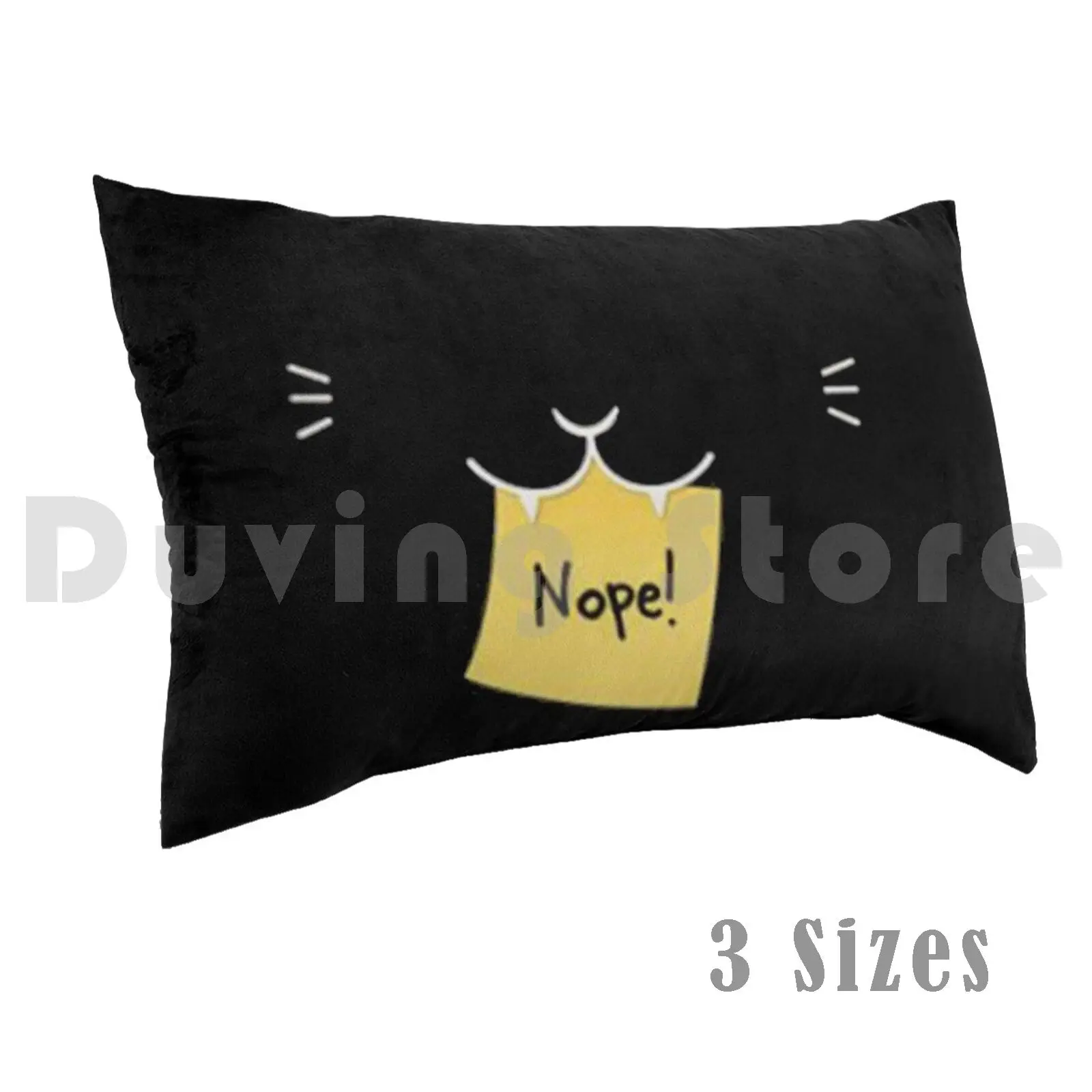 Кошка говорит, что нет! Чехол-Подушка «сделай сам» 50x75 кошка с носом кошка для влюбленных новинка кошка любимый кот животное