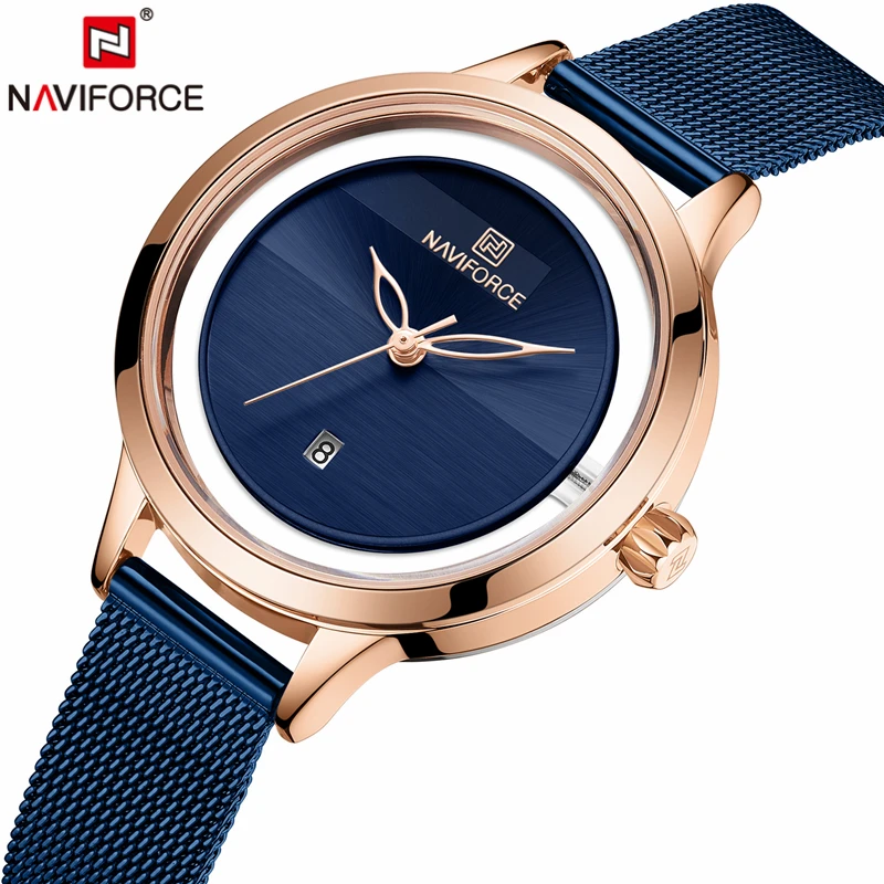 Часы наручные NAVIFORCE женские кварцевые роскошные повседневные деловые