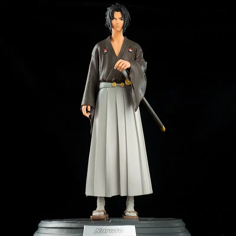 

Naruto Japanese Kimono COSPLAY Uzumaki Naruto Uchiha Sasuke PVC Anime Model Statue Hand Ornaments Collectible Toy