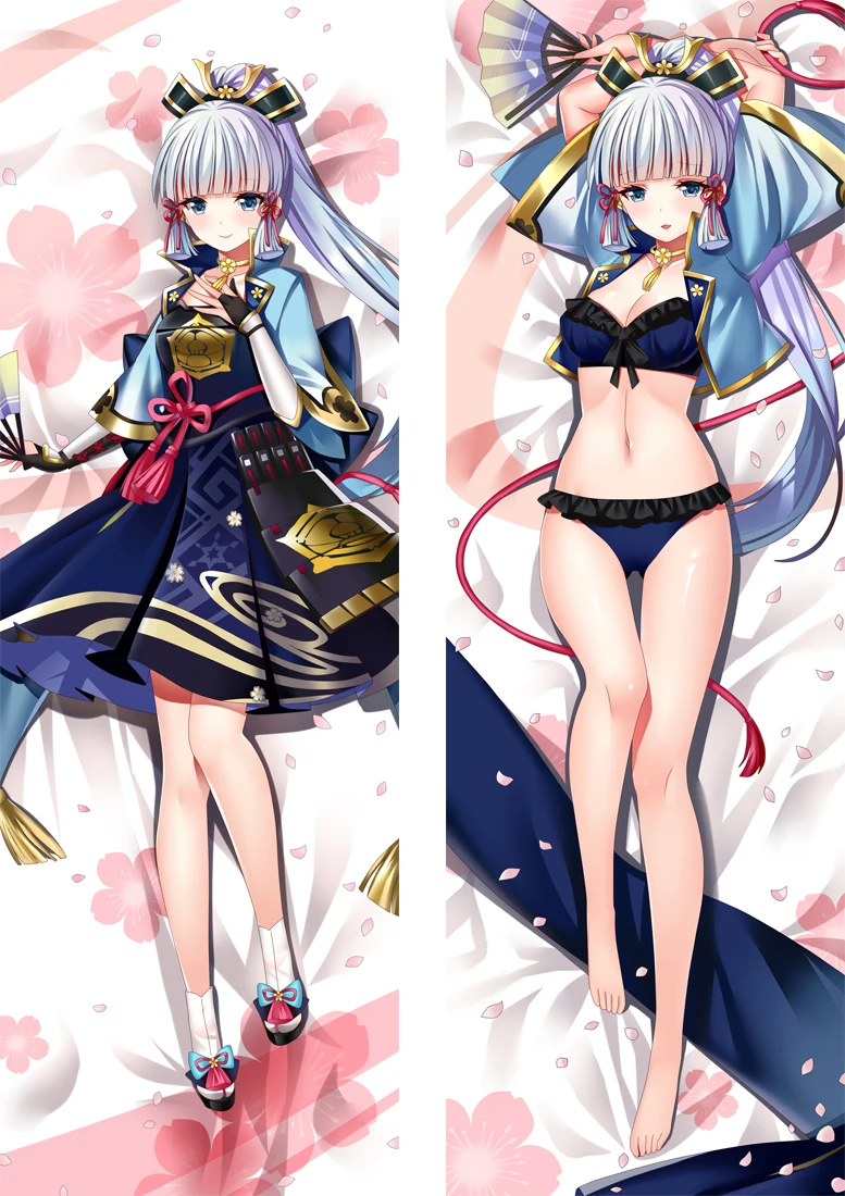 Аниме игра Genshin Impact Dakimakura Otaku девушка обнимающая Подушка Чехол японский косплей