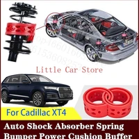2pcs front rear suspension shock bumper spring coil cushion buffer for cadillac xt4