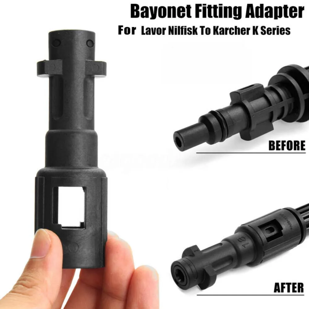 Для моек высокого давления Lavor 1 шт. черный адаптер Nilfisk серии K 100*30*20 мм|Детали