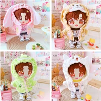 20cm doll clothes outfit lovely animal coat plush doll clothes our generation cool stuff korea kpop exo idol dolls gift diy toy