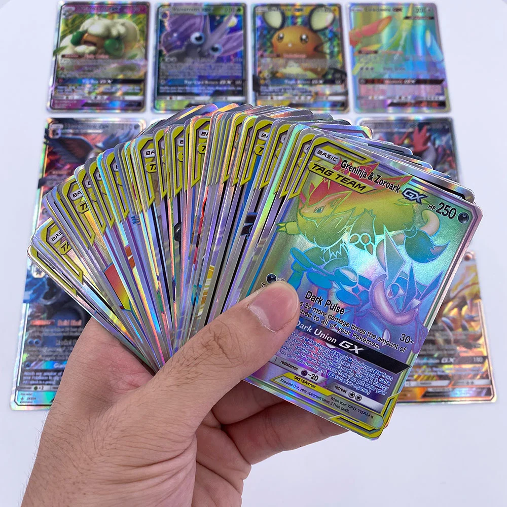 25-300 шт. Детская игровая бирка Pokemon 300 V MAX GX | Игрушки и хобби