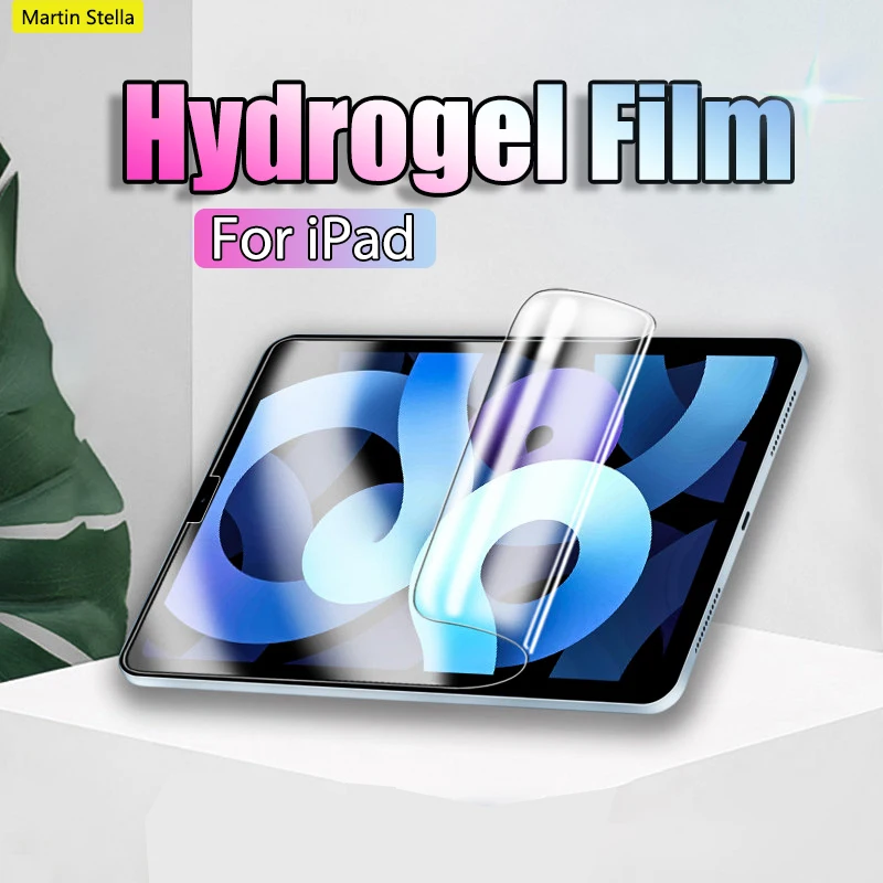 Гидрогелевая пленка для нового Ipad Pro 11 10 2 12 9 7 5 Защита экрана 8 Mini 3 Air 4 Gen 1 2021 2020 без