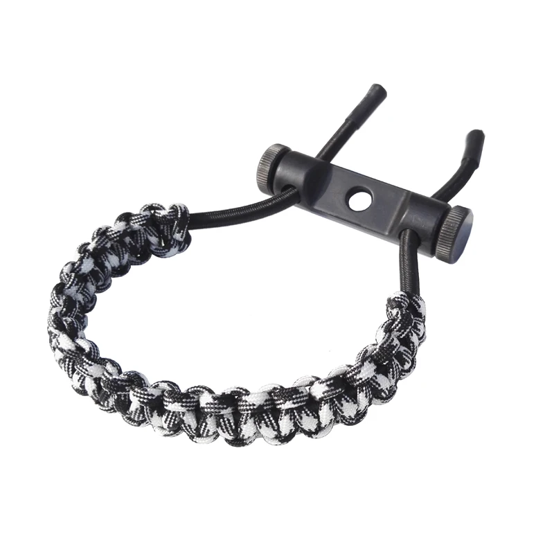 1 шт. стрельба из лука соединение лук слинг регулируемый ремень на запястье