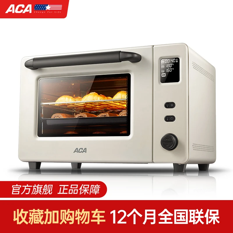 

40L large capacity commercial multi-function electric oven household baking electric oven vertical stainless steel oven