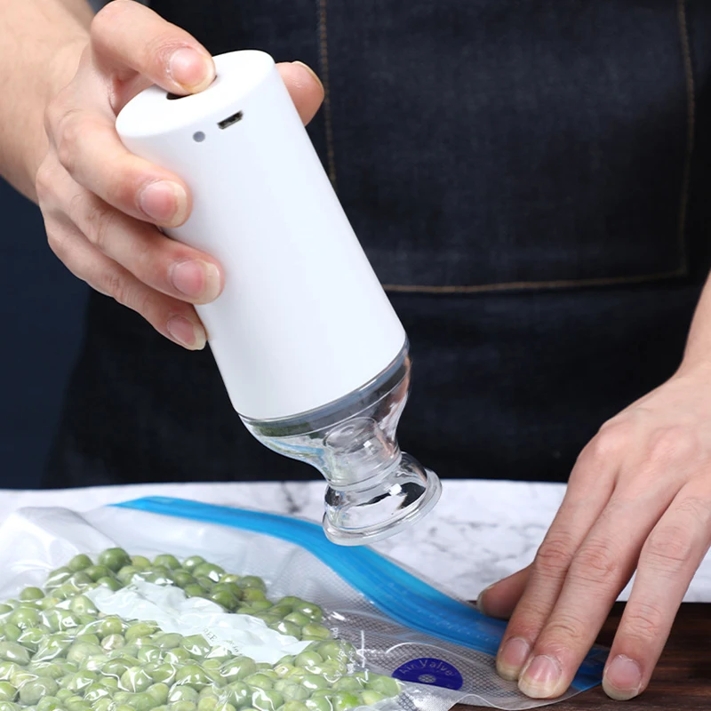 Ручной вакуумный упаковщик VANFOND бытовые вакуумные пищевые уплотнители кухонная