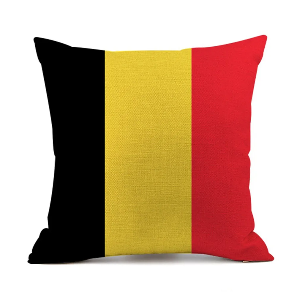 Новые декоративные подушки для дома с рисунком национального флага наволочка 45x45