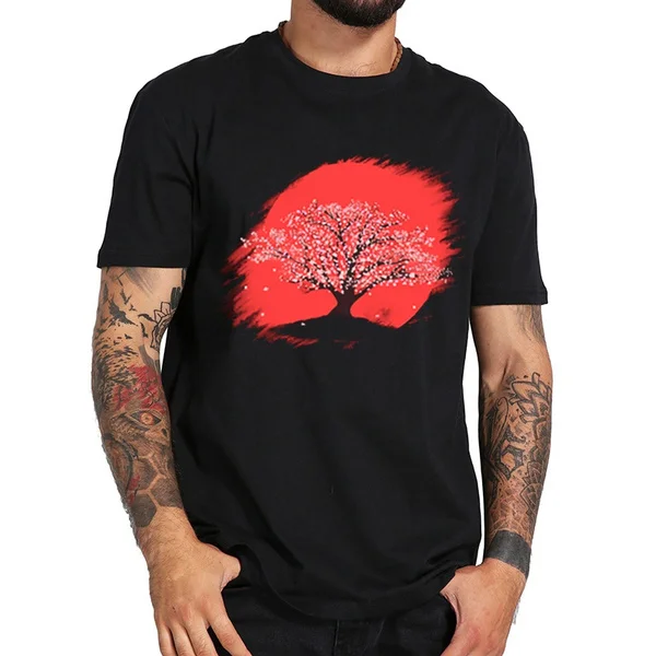 

cherry blossom T Shirt 2019 Unique Design New Man T-shirt